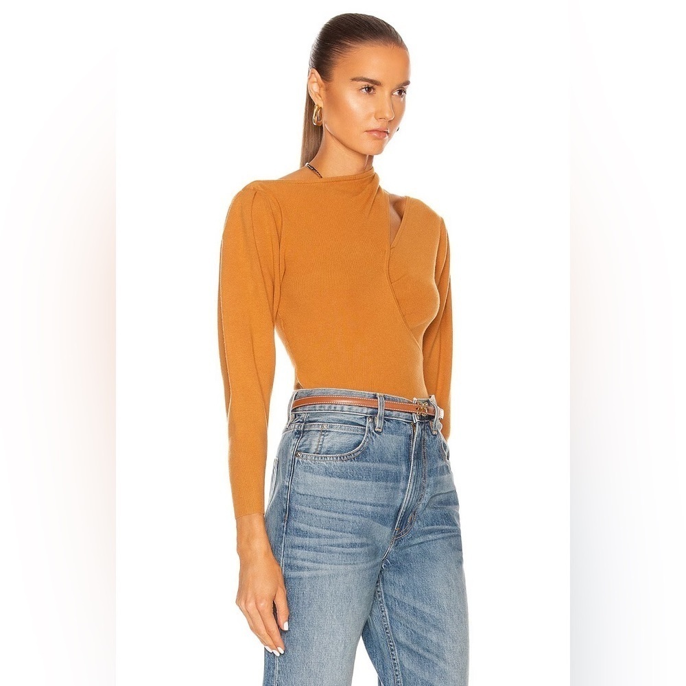 A.L.C. Addison Top in Cashew, Size S - Picture 2 of 10